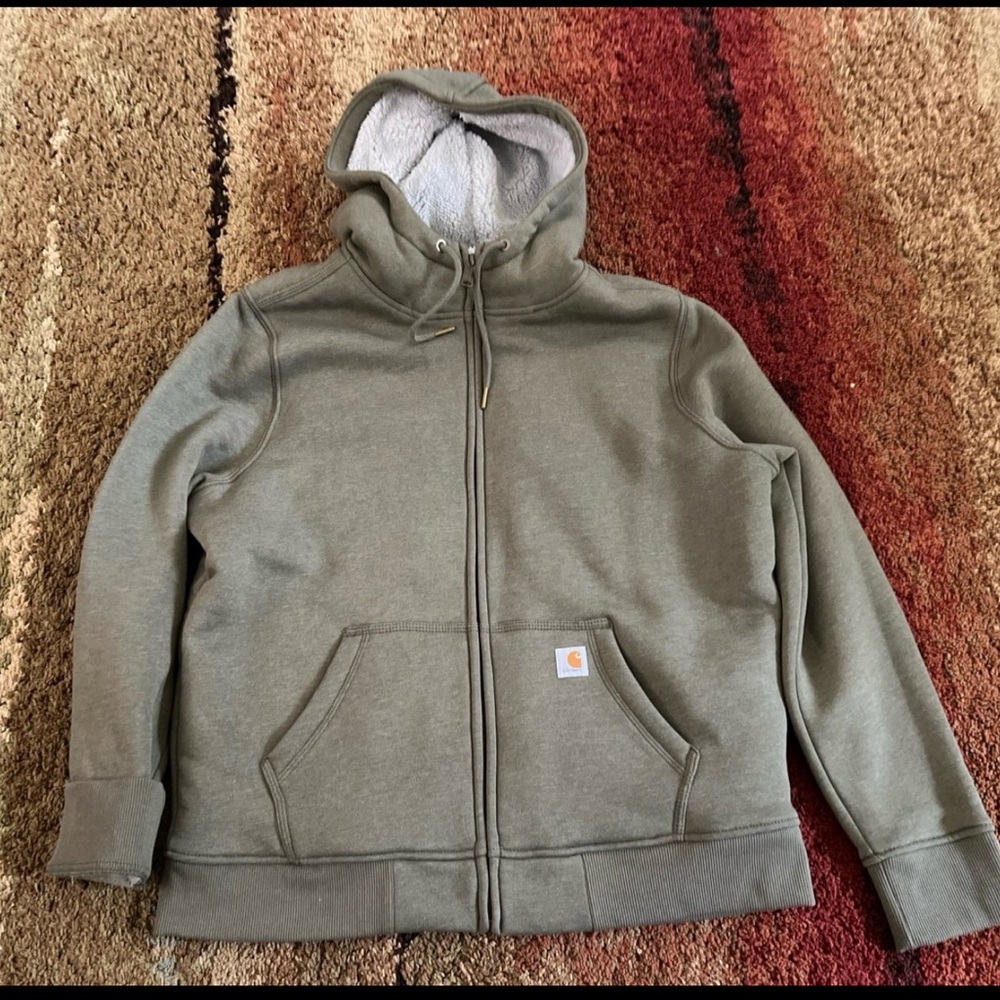 Carhartt Green toned Relaxed Fit Hoodie